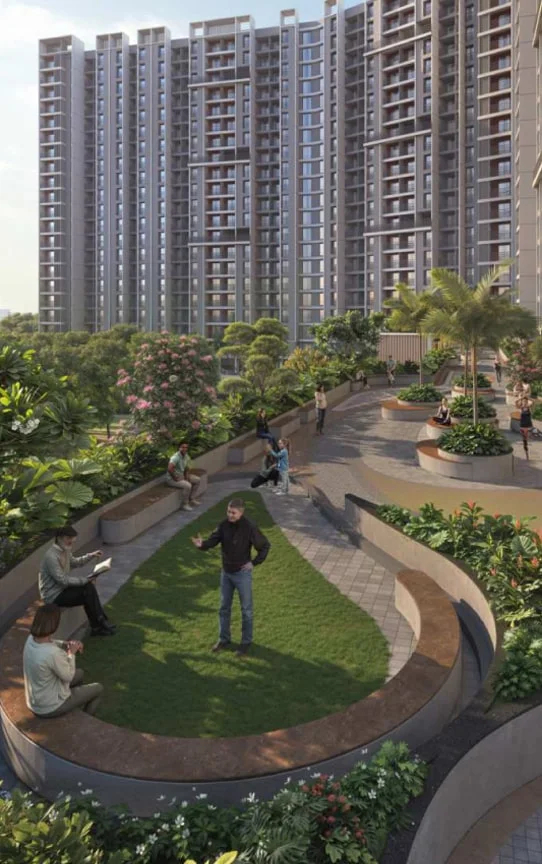 Mangalam Midas City Charholi Sitting Area Image